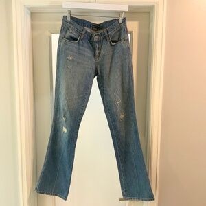 Vintage boot cut Ralph Lauren Dungarees Western Style Women’s Jeans